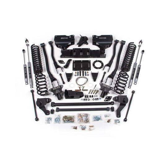 BDS Suspension | 8 Inch Lift Kit w/ 4-Link Ram 2500 19-24 4WD Diesel NX2 Nitro Shocks | BDS1727H