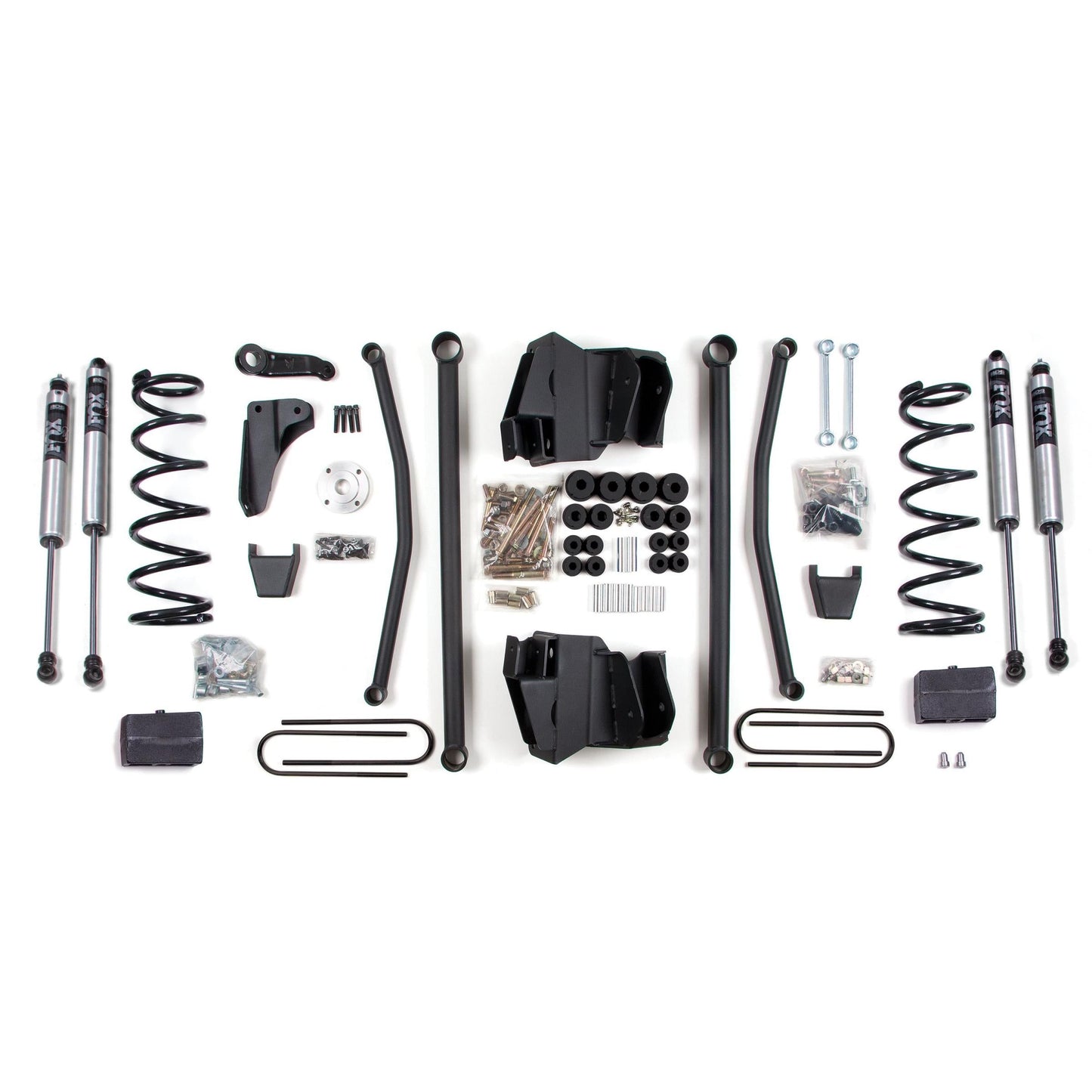BDS Suspension | 8 Inch Lift Kit Long Arm Dodge Ram 2500/3500 2008 4WD Diesel Manual Block 3.5 Inch Axle Fox 2.0 Performance | BDS1747FS