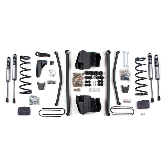 BDS Suspension | 8 Inch Lift Kit Long Arm Dodge Ram 2500/3500 2008 4WD Diesel Manual Block 3.5 Inch Axle Fox 2.0 Performance | BDS1747FS