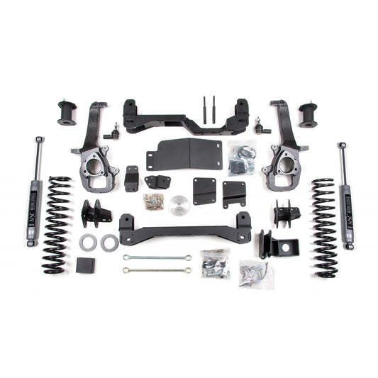 BDS Suspension | 6 Inch Lift Kit Dodge Ram 1500 09-11 4WD 3 Inch Coil Springs NX2 Nitro | BDS1751H