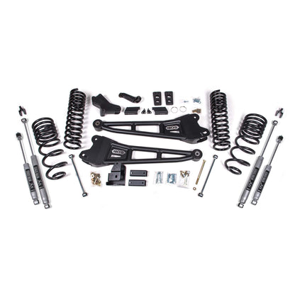 BDS Suspension | 4 Inch Lift Kit w/ Radius Arm Ram 2500 14-18 4WD Gas Fox 2.5 Performance Elite Shocks | BDS1763FPE
