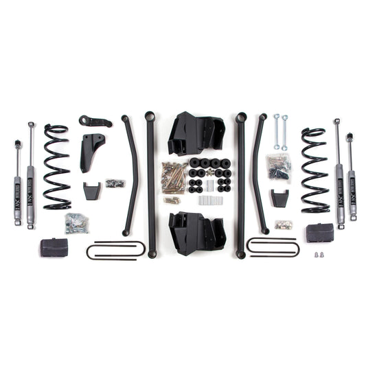 BDS Suspension | 4 Inch Lift Kit Long Arm Dodge Ram 2500 Power Wagon 05-07 4WD Gas Block 3.5 Inch Axle Fox 2.0 Performance | BDS1765FS