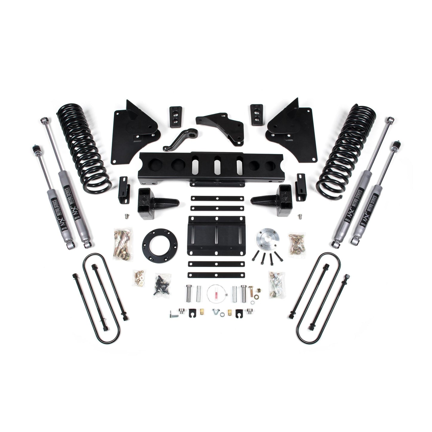 BDS Suspension | 6 Inch Lift Kit Ram 3500 13-18 4WD Diesel 4 Inch Block 8 Bolt Fox 2.0 Performance Shocks | BDS1788FS