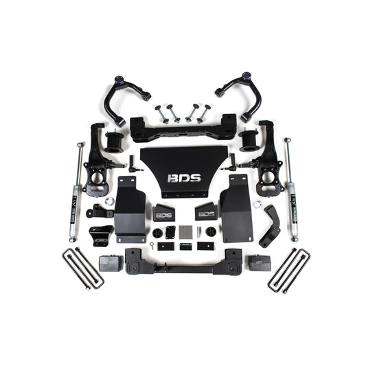 BDS Suspension | 4 Inch Lift Kit Silverado/Sierra 1500 19-24 4WD Gas Fox 2.0 Performance | BDS1800FSR