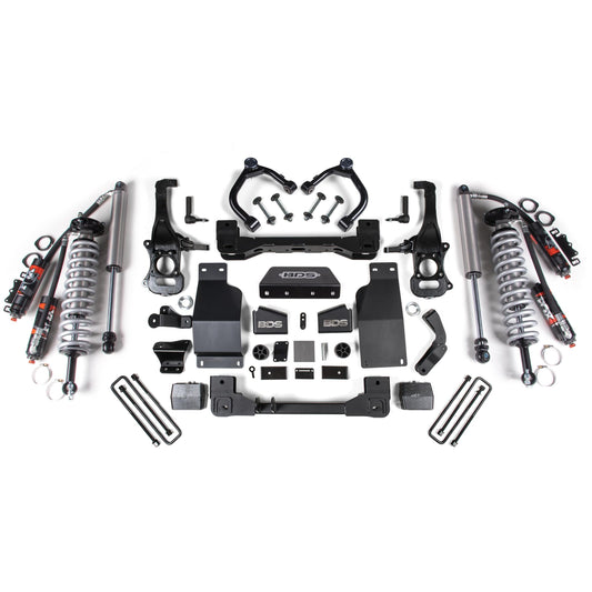 BDS Suspension | 6 Inch Lift Kit FOX 2.5 Performance Elite Coil-Over Silverado/Sierra 1500 19-24 4WD Diesel Fox 2.0 Performance Shocks | BDS1803FPE