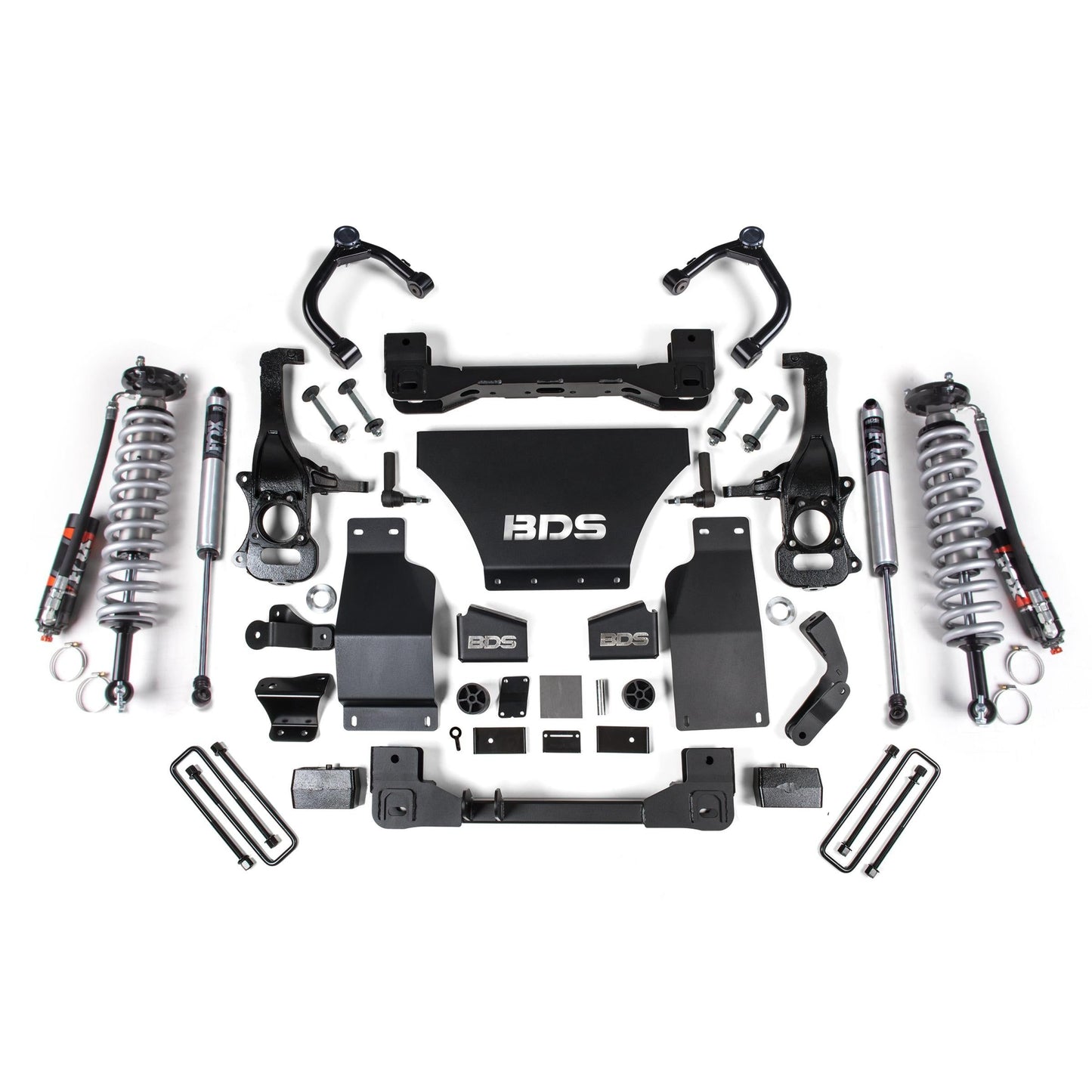 BDS Suspension | 2.5 Inch Lift Kit FOX 2.0 Performance Coil-Over Chevy Trail Boss or GMC AT4 1500 19-24 4WD Gas | BDS1804FPE