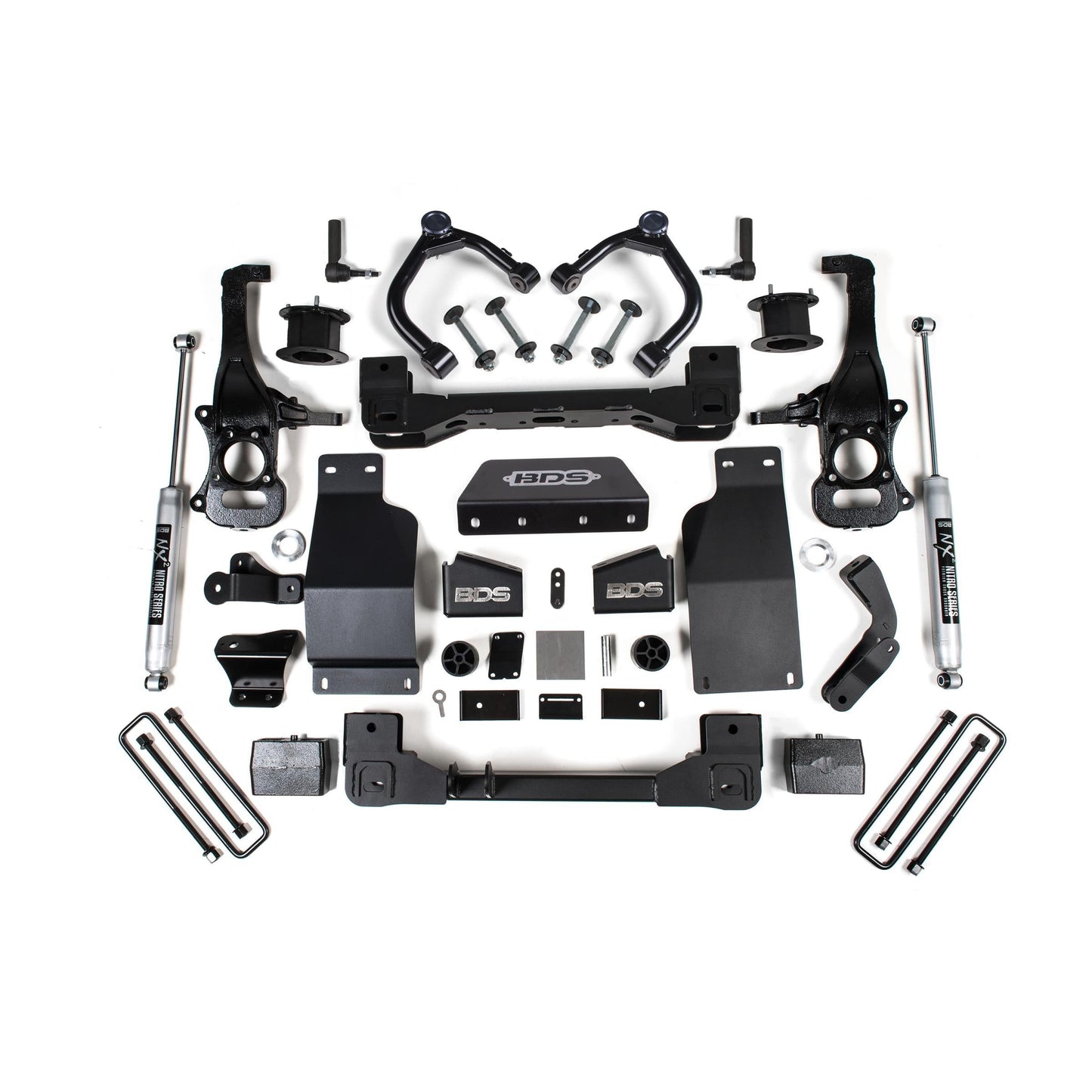 BDS Suspension | 4 Inch Lift Kit Chevy Trail Boss or GMC AT4 1500 20-24 4WD Diesel Fox 2.0 Performance Shocks | BDS1807FS
