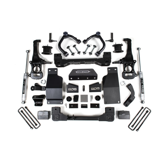 BDS Suspension | 4 Inch Lift Kit Chevy Trail Boss or GMC AT4 1500 20-24 4WD Diesel NX2 Nitro | BDS1807H