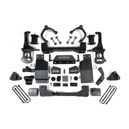 BDS Suspension | 6 Inch Lift Kit Adaptive Ride Control Only Chevy Silverado High Country or GMC Denali 1500 19-24 4WD Diesel | BDS1811H