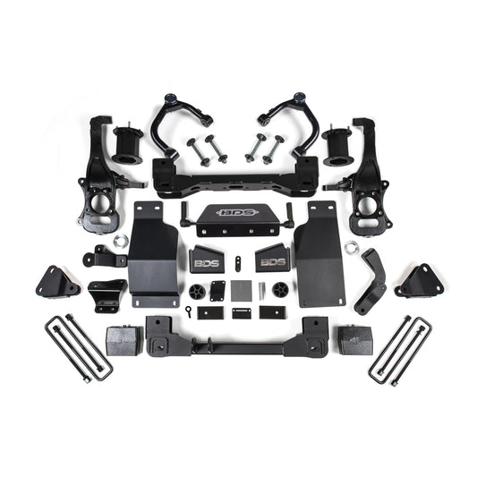 BDS Suspension | 6 Inch Lift Kit Adaptive Ride Control Only Chevy Silverado High Country or GMC Denali 1500 19-24 4WD Diesel | BDS1811H