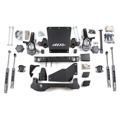 BDS Suspension | 4 Inch Lift Kit Avalanche Surburban Tahoe or Yukon 1500 00-06 4WD Auto Ride Equipped | BDS1815H