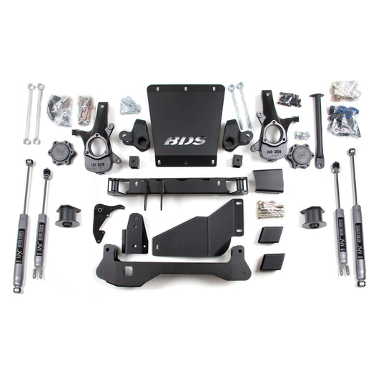 BDS Suspension | 4 Inch Lift Kit Avalanche Surburban Tahoe or Yukon 1500 00-06 4WD Auto Ride Equipped | BDS1815H