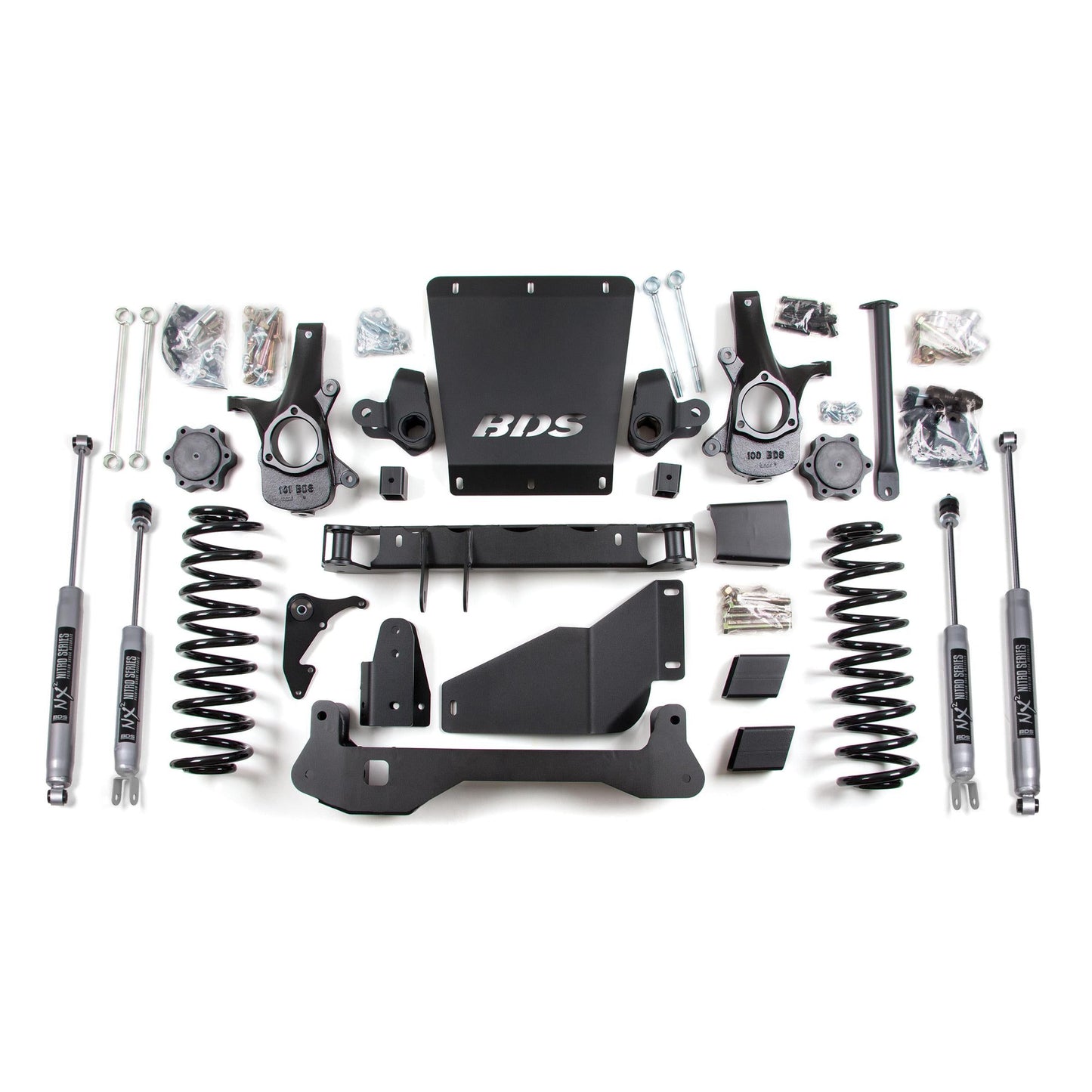 BDS Suspension | 6 Inch Lift Kit Chevy/GMC Avalanche Surburban Tahoe or Yukon 1500 00-06 4WD Auto Ride Equipped | BDS1816H
