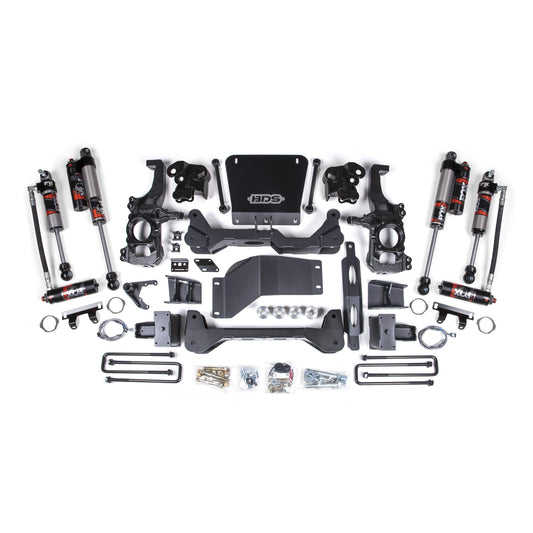 BDS Suspension | 5 Inch Lift Kit FOX Performance Elite Silverado/Sierra 2500HD/3500HD 20-24 4WD 5 Inch Block Without Overload | BDS1822FPE
