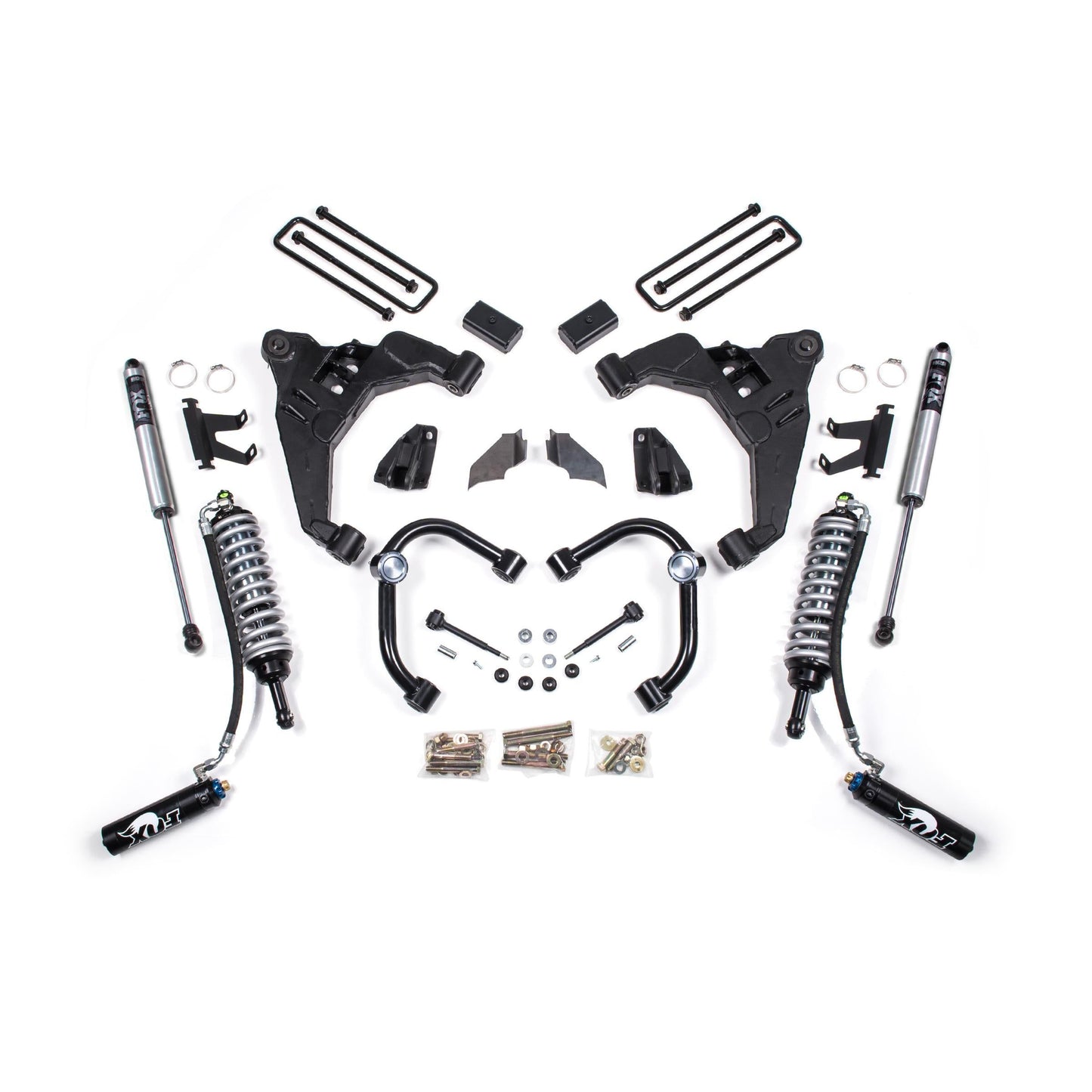 BDS Suspension | 3 Inch Lift Kit FOX 2.5 Coil-Over Conversion Silverado/Sierra 2500HD/3500HD 11-19 Diesel Stock Rear Fox 2.5 Performance Shocks | BDS1825FDSC