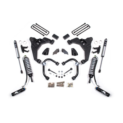 BDS Suspension | 3 Inch Lift Kit FOX 2.5 Coil-Over Conversion Silverado/Sierra 2500HD/3500HD 11-19 Diesel Stock Rear Fox 2.5 Performance Shocks | BDS1825FDSC