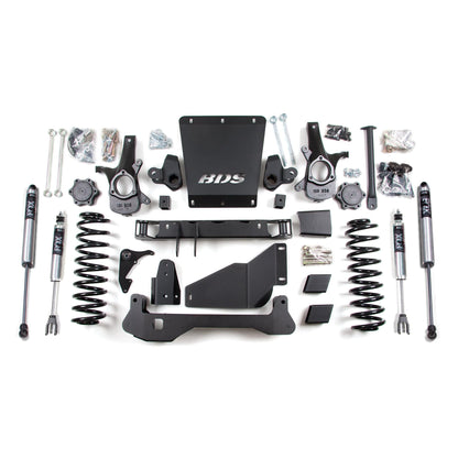 BDS Suspension | 6 Inch Lift Kit Chevy/GMC Avalanche Surburban Tahoe or Yukon 1500 00-06 4WD Fox 2.0 Performance | BDS183FS
