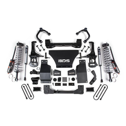 BDS Suspension | 2025 Chevy TB/GMC AT4 1500 4WD 2.5 Inch Suspension Lift Kit V8 Gas 1 Inch Rear Block -Fox 2.5 PES C/O Front Fox 2.0 PS Rear BDS Suspension | BDS1855PSS