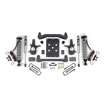 BDS Suspension | 4 Inch Lift Kit FOX 2.0 Performance Elite 5 Inch Block Lift Coil-Over 07-13 Silverado/Sierra 1500 2WD BDS Suspension | BDS186PSS