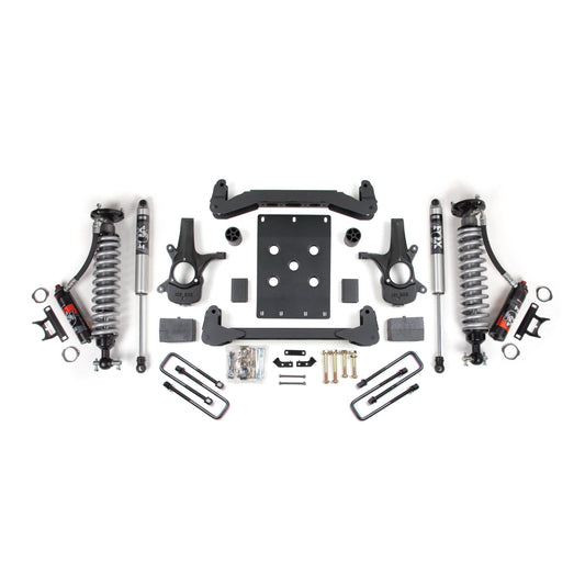 BDS Suspension | 4 Inch Lift Kit FOX 2.0 Performance Elite 5 Inch Block Lift Coil-Over 07-13 Silverado/Sierra 1500 2WD BDS Suspension | BDS186PSS