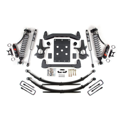 BDS Suspension | 4 Inch Lift Kit FOX 2.0 Performance Elite 5 Inch Leaf Springs Coil-Over 07-13 Silverado/Sierra 1500 2WD BDS Suspension | BDS187PSS