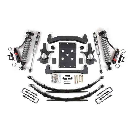 BDS Suspension | 4 Inch Lift Kit FOX 2.0 Performance Elite 5 Inch Leaf Springs Coil-Over 07-13 Silverado/Sierra 1500 2WD BDS Suspension | BDS187PSS