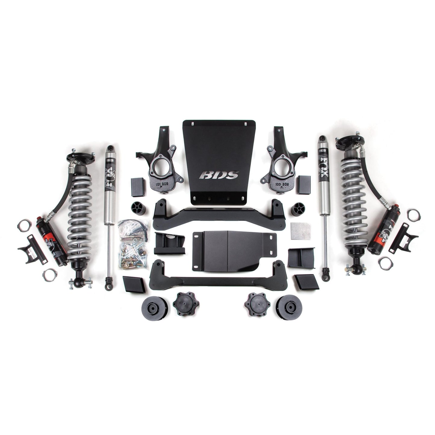BDS Suspension | 4 Inch Lift Kit FOX 2.5 Performance Elite 2 Inch Coil-Over 07-14 Avalanche, Suburban, Tahoe, Yukon 1500 4WD | BDS188PSS
