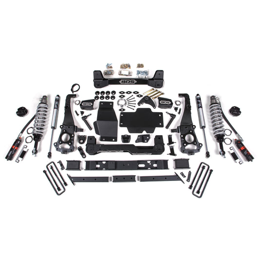 BDS Suspension | 6 Inch Lift Kit FOX 2.5 Coil-Over Ford Ranger 19-23 4WD Cast Steel Knuckle Fox 2.5 Performance Shocks | BDS1907FDSC