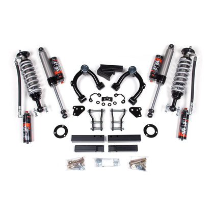 BDS Suspension | 3.5 Inch Lift Kit FOX 2.5 Coil-Over Ford Ranger 19-23 4WD Cast Steel Fox 2.5 Performance Elite Shocks | BDS1910FPE
