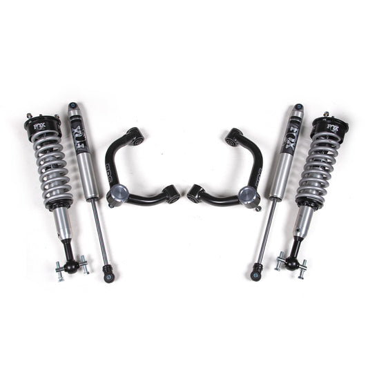BDS Suspension | 2 Inch Leveling Kit FOX 2.0 Coil-Over Ford F150 21-24 4WD With UCA Headlight Sensor | BDS1913FSL