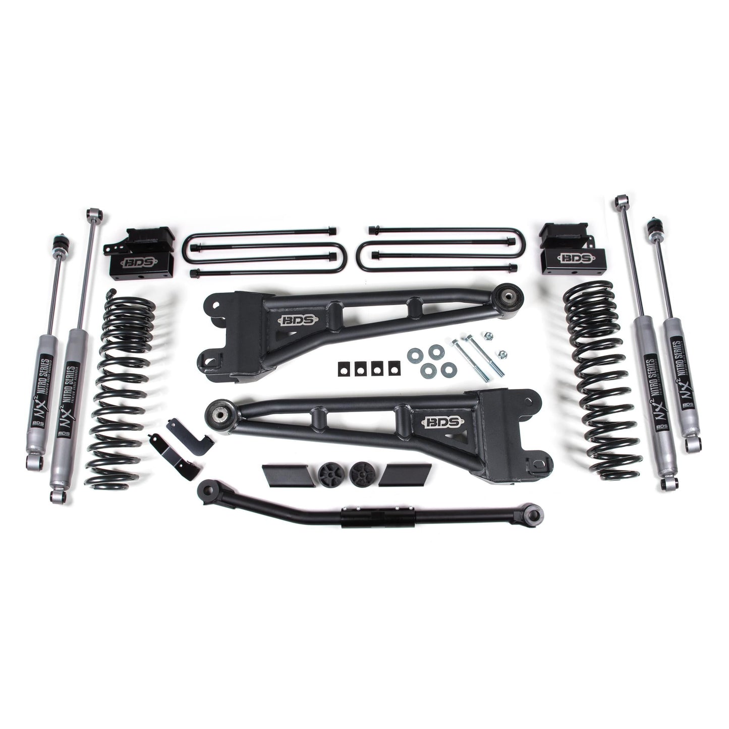 BDS Suspension | 2.5 Inch Lift Kit w/ Radius Arm Ford F450 Super Duty 20-22 4WD Diesel & Gas Fox 2.0 Performance Shocks | BDS1915FS