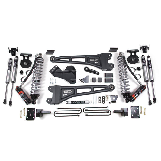 BDS Suspension | 6 Inch Lift Kit w/ Radius Arm FOX 2.5 Performance Elite Coil-Over Conversion Ford F250/F350 Super Duty 05-07 4WD Diesel 4 Inch Block With Overload | BDS1945FPE