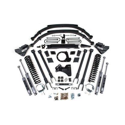 BDS Suspension | 9 Inch Lift Kit w/ 4-Link Ford F250/F350 Super Duty 20-22 4WD Diesel With Fox 2.0 Performance Shocks | BDS1959FS
