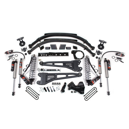 BDS Suspension | 7 Inch Lift Kit w/ Radius Arm FOX 2.5 Performance Elite Coil-Over Conversion Ford F250/F350 Super Duty 20-22 4WD Diesel | BDS1981FPE