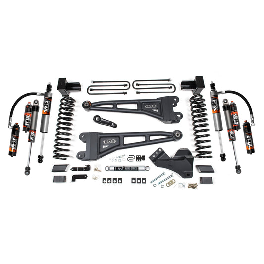BDS Suspension | 5 Inch Lift Kit w/ Radius Arm Ford F250/F350 Super Duty 20-22 4WD Gas Fox 2.4 Performance Elite Shocks | BDS1990FPE