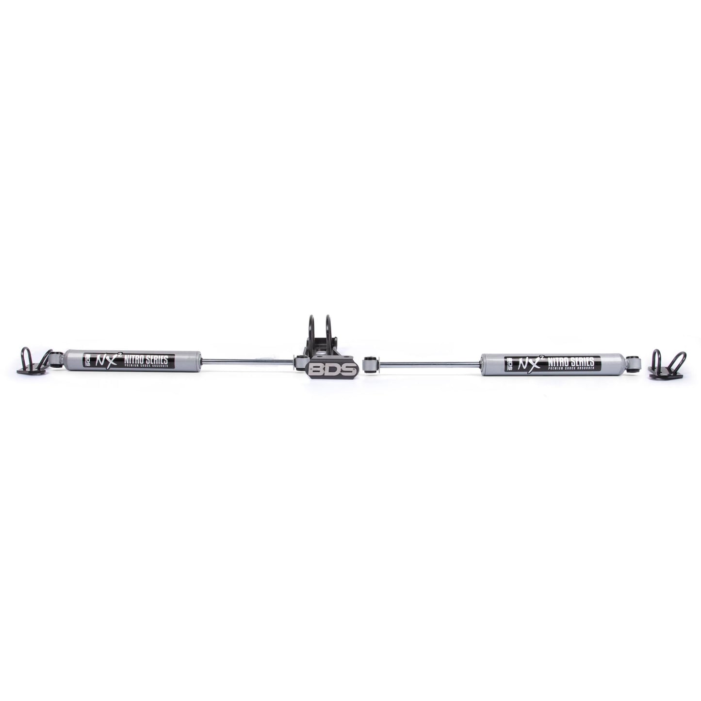 BDS Suspension | Dual Steering Stabilizer Kit w/ NX2 Shocks Silverado/Sierra Truck 73-87 and SUV 69-91 4WD With OE Stabilizer | BDS2009DH