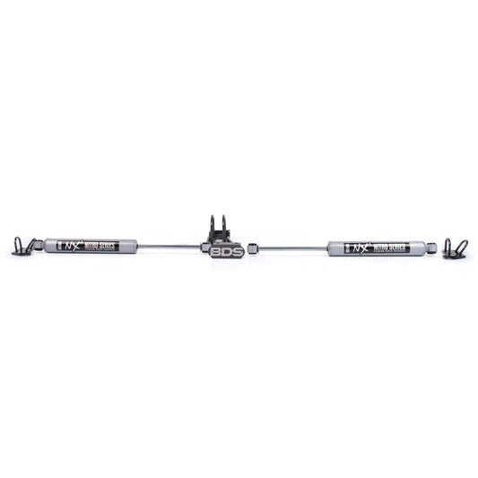 BDS Suspension | Dual Steering Stabilizer Kit w/ NX2 Shocks Silverado/Sierra Truck 73-87 and SUV 69-91 4WD With OE Stabilizer | BDS2009DH