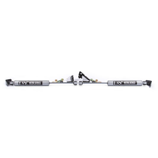 BDS Suspension | Dual Steering Stabilizer Kit w/ NX2 Shocks Ford F150 04-08 4WD With BDS Strut Spacers | BDS2019DH