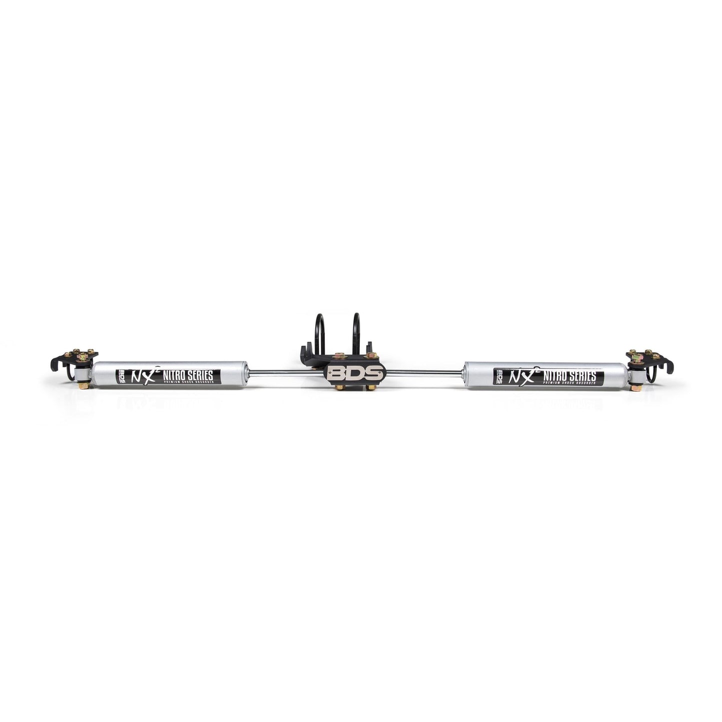 BDS Suspension | Dual Steering Stabilizer Kit w/ NX2 Shocks Ford F250/F350 Super Duty 05-24 4WD | BDS2022DH