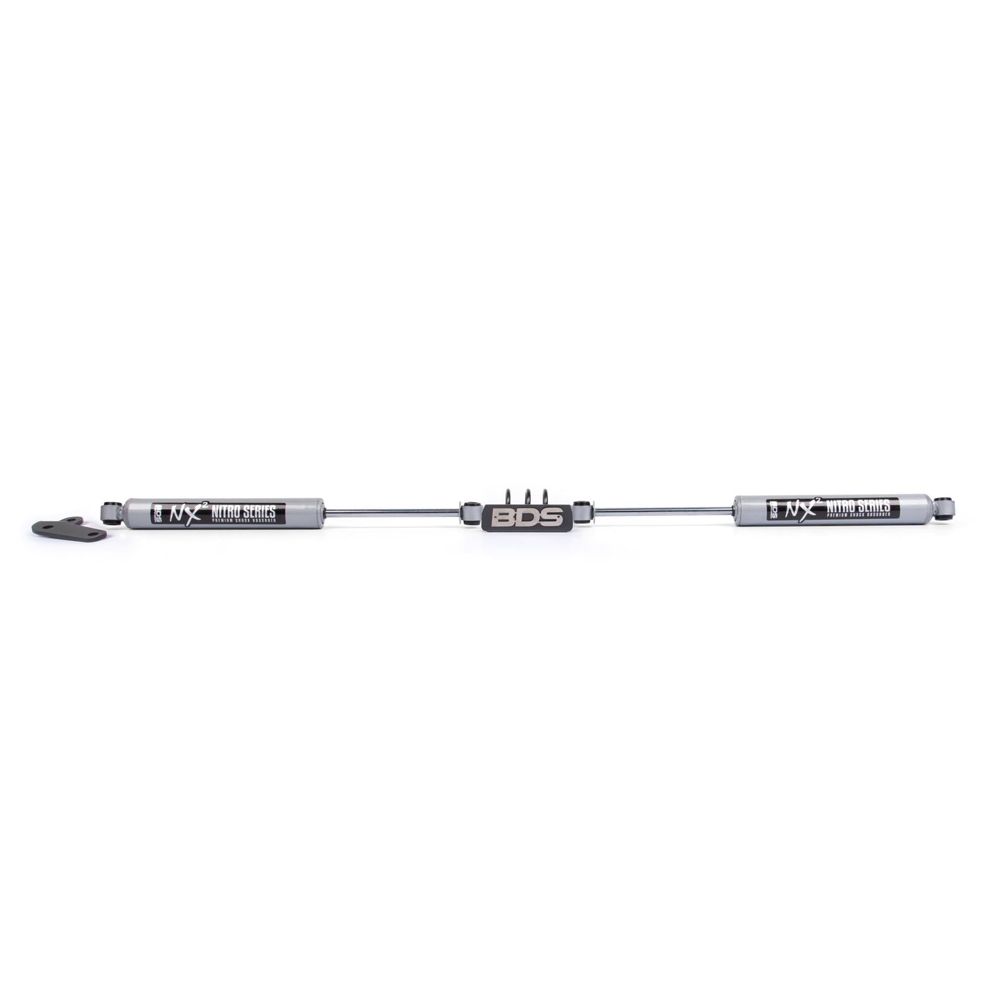 BDS Suspension | Dual Steering Stabilizer Kit w/ NX2 Shocks Ford F250/F350 Super Duty 99-04 4WD | BDS2025DH