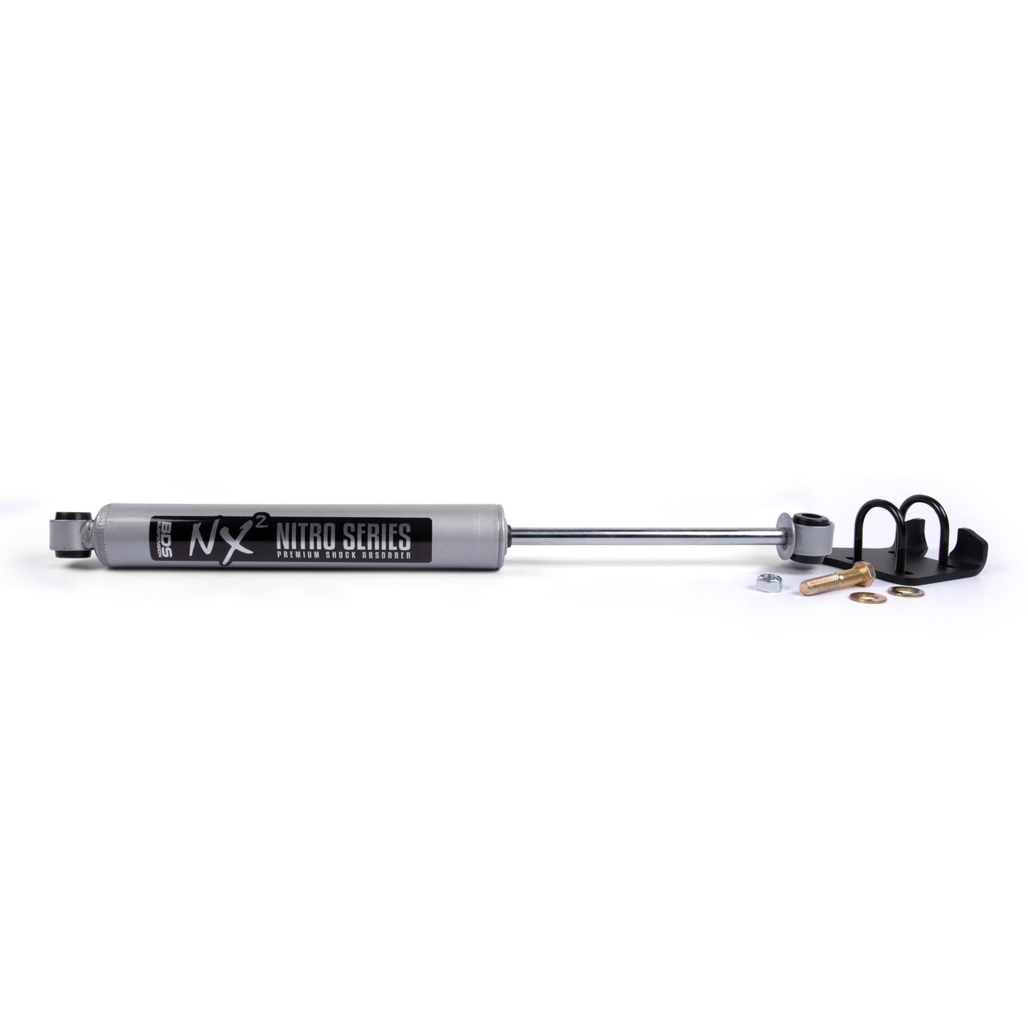 BDS Suspension | Single Steering Stabilizer Kit w/ NX2 Shock Ford F250/F350 Super Duty 99-04 4WD | BDS2025SH