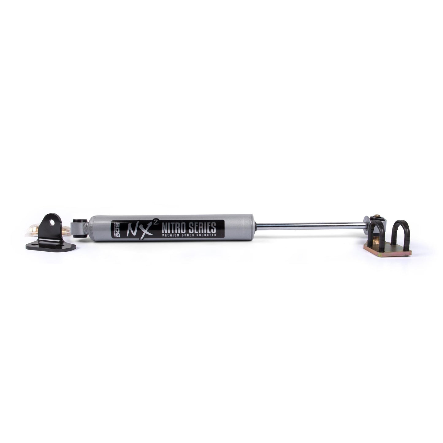 BDS Suspension | High Mount Steering Stabilizer Kit Jeep Wrangler JK 07-18 w/ NX2 Shock | BDS2026SH