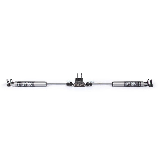 BDS Suspension | Dual Steering Stabilizer Kit w/ FOX 2.0 Performance Shocks Jeep Wrangler JK 07-18 | BDS2027DF