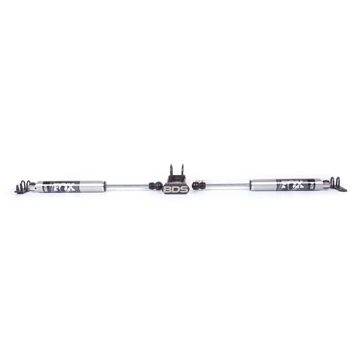 BDS Suspension | Dual Steering Stabilizer Kit w/ FOX 2.0 Performance Shocks Jeep Wrangler TJ 97-06 Cherokee XJ 84-01 Grand Cherokee ZJ 93-98 | BDS2028DF