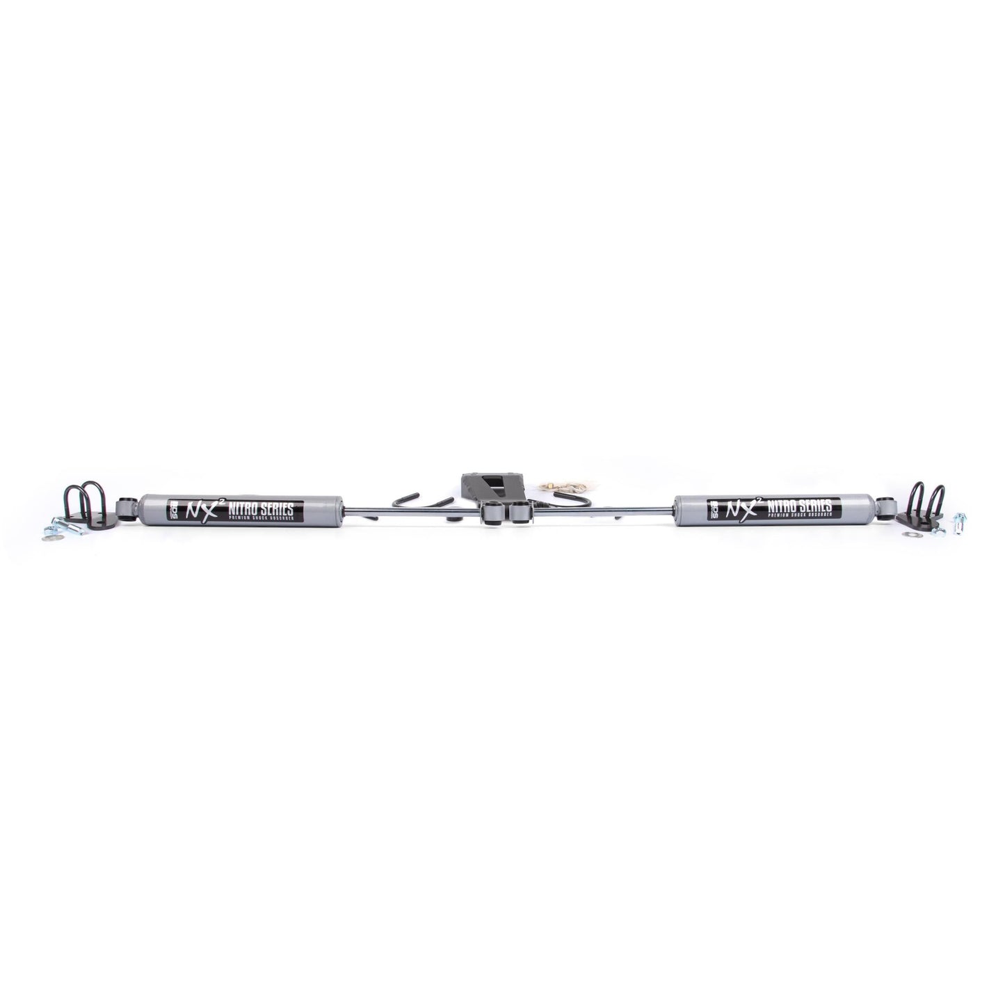 BDS Suspension | Dual Steering Stabilizer Kit w/ NX2 Shocks Jeep Grand Cherokee WJ 99-04 | BDS2030DH
