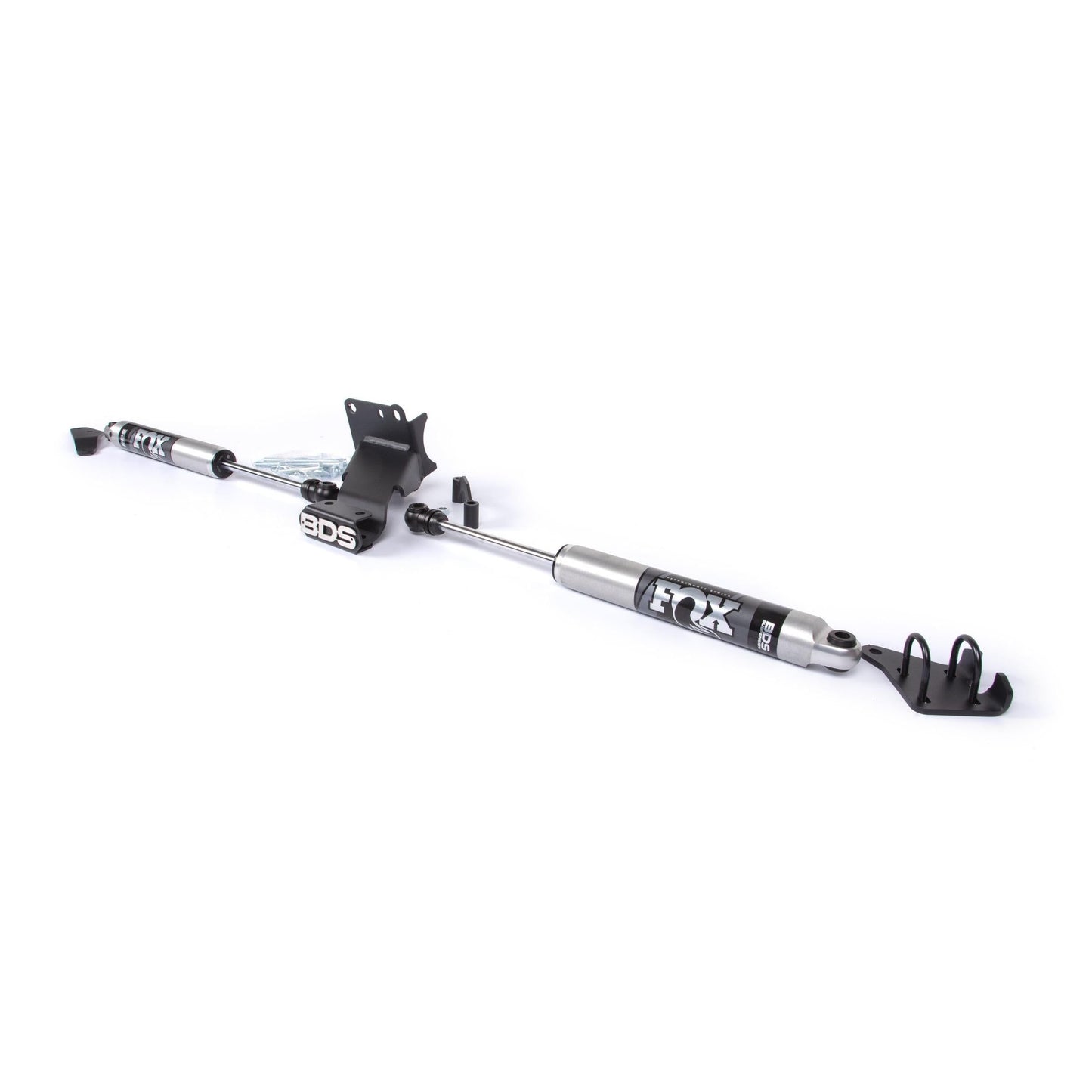 BDS Suspension | Dual Steering Stabilizer Kit w/ FOX 2.0 Performance Shocks T-Style Steering Ram 2500 19-24 and 3500 19-24 4WD | BDS2031DF