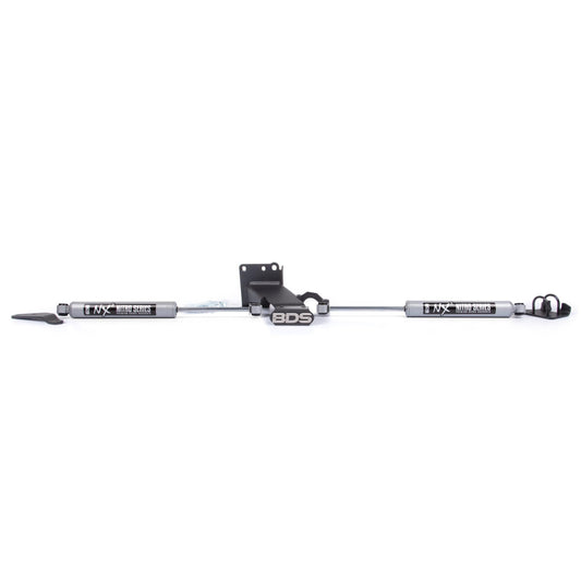 BDS Suspension | Dual Steering Stabilizer Kit w/ NX2 Shocks T-Style Steering Ram 2500/3500 19-24 4WD | BDS2031DH