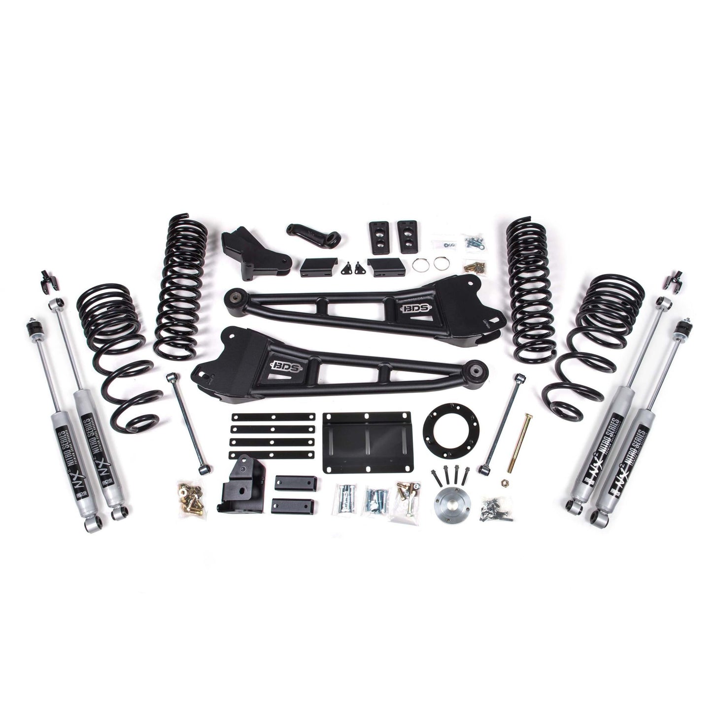 BDS Suspension | 6 Inch Lift Kit w/ Radius Arm Ram 2500 14-18 4WD Diesel Fox Performance Elite | BDS2100FPE