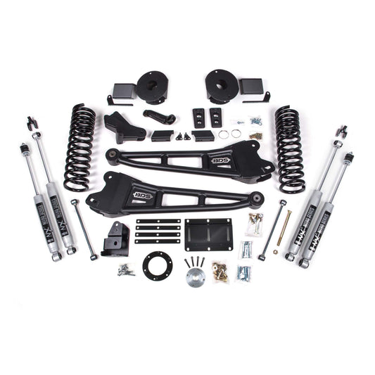 BDS Suspension | 6 Inch Lift Kit w/ Radius Arm Ram 2500 w/ Rear Air Ride 14-18 4WD Diesel NX2 Nitro | BDS2102H