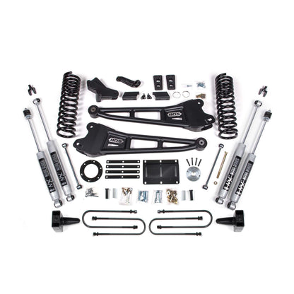 BDS Suspension | 6 Inch Lift Kit w/ Radius Arm Ram 3500 13-18 4WD Diesel Fox 2.0 Performance Shocks | BDS2104FS
